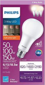 img 3 attached to 🌟 Philips EyeComfort Безмерцающая светодиодная лампа 556936