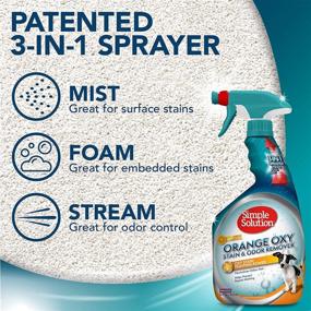 img 2 attached to Powerful and Efficient Pet Stain and Odor Remover: Simple Solution Oxy Charged - 3X Cleaning Power!