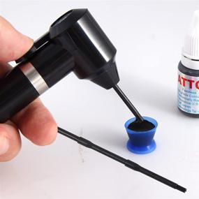 img 1 attached to 200Pcs Disposable Tattoo Ink Mixing Sticks: Effective Tool for Tattoo Pigment Mixing