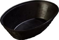 carlisle 650403 black weavewear basket logo