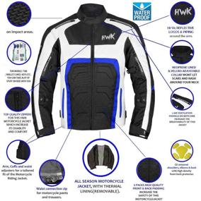 img 2 attached to Motorcycle Motorbike Waterproof Armoured Breathable Motorcycle & Powersports