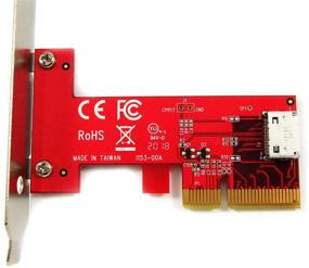 img 2 attached to 💻 Адаптерная карта Ableconn PEX-OL153 PCIe OCuLink SFF-8612 (PCIe 4.0 4-полосы)