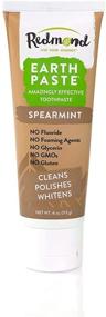 img 4 attached to 🦷 Redmond Earthpaste - Natural Non-Fluoride Sweetened Spearmint Toothpaste, 4 oz (2 Pack)