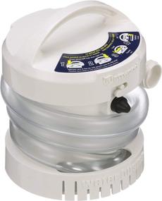img 3 attached to 🌊 Attwood 4140-4 WaterBuster Portable Pump, Submersible, Battery Powered, 200 GPH, 42-Inch Hose, 5.25-Inch Diameter, Enhanced SEO