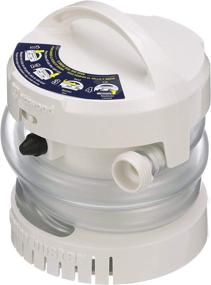 img 2 attached to 🌊 Attwood 4140-4 WaterBuster Portable Pump, Submersible, Battery Powered, 200 GPH, 42-Inch Hose, 5.25-Inch Diameter, Enhanced SEO
