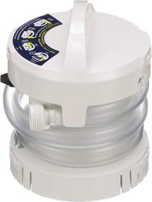 img 1 attached to 🌊 Attwood 4140-4 WaterBuster Portable Pump, Submersible, Battery Powered, 200 GPH, 42-Inch Hose, 5.25-Inch Diameter, Enhanced SEO