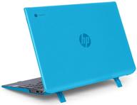 💻 mcover hard shell case for late-2019 15.6" hp chromebook 15-dexxxx series | aqua | ideal laptop protection logo