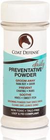 img 4 attached to 🐴 Coat Defense Equine Daily Preventative Powder - Effective and Safe Treatment for Sweet Itch, Skin Funk, Scratches, and Rain Rot - 8 oz Dry Shampoo Formula with All-Natural Ingredients