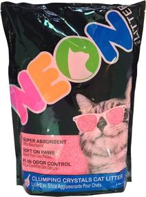 img 4 attached to 🐱 Neon Pink Clumping Silica Gel Cat Litter - 4 lb, Easy-Clean Formula