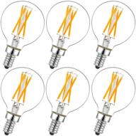 dimmable g16 5 candelabra edison 2700k logo