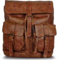 👜 authentic komalc leather handmade briefcase messenger: timeless elegance and unmatched craftsmanship logo