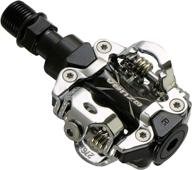 venzo mtb clipless pedals with shimano spd type cleats sm-sh51 compatibility - easy clip-in mechanism for mtb shoes логотип