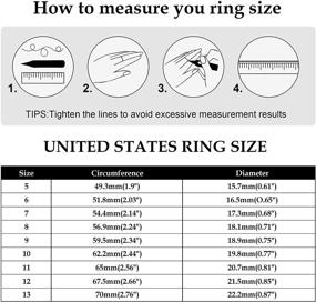 img 1 attached to 💍 VNOX Women's Roman Numeral Love Wedding Ring Band, Stainless Steel CZ, Rose Gold Plated/Silver