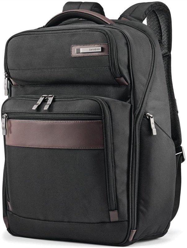 samsonite kombi large backpack black 로고