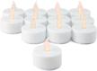 flameless light candles wedding decoration logo