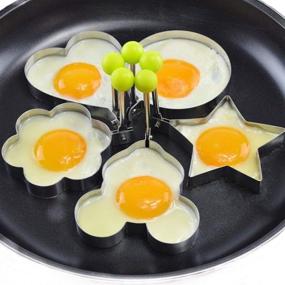 img 2 attached to Eshop99 Stainless Creative Breakfast Five Pointed