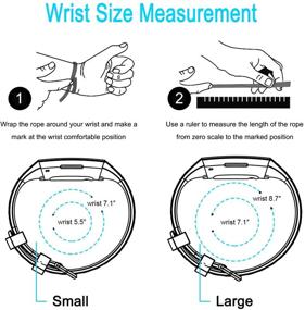 img 1 attached to Compatible Replacement Waterproof Adjustable Wristband Wearable Technology