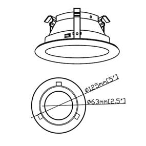 img 1 attached to 🔦 JULLISON Standard Recessed Housing Reflector