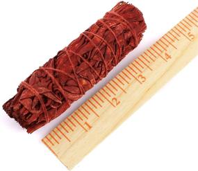 img 1 attached to Wholesale Dragon's Blood Sage Smudge Sticks 4 Inch – Energizing Cleansing Tools for Meditation, Reiki, Yoga – Bulk Dragon's Blood Sage Bundles (Pack of 6)