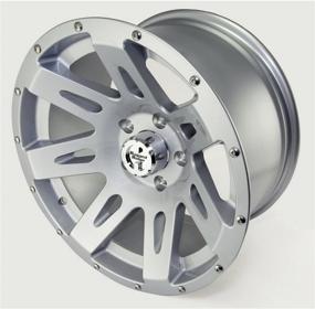 img 1 attached to 🚙 Rugged Ridge 15301.40 XHD Wheel, 17x9, Silver for 2007-Present Jeep Wrangler/Gladiator