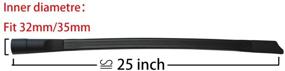 img 3 attached to 🔌 EZ SPARES 25-inch Flexible Vacuum Crevice Attachment Tool Kit – Ideal for 1-1/4" or 1-3/8" Vacuum Hoses