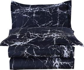 img 4 attached to MAG Comforter Pattern Microfiber Bedding Bedding and Bedding Sets & Collections