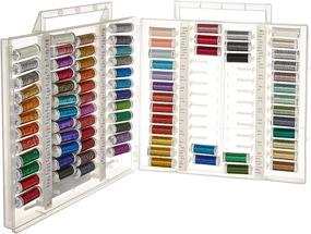 img 1 attached to 📦 Sulky Metallics Slimline Dream Assortment Storage Box: Organize Your Metallic Threads in Style!