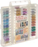 📦 sulky metallics slimline dream assortment storage box: organize your metallic threads in style! logo