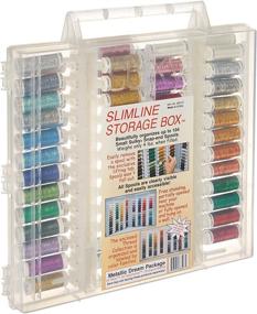 img 2 attached to 📦 Sulky Metallics Slimline Dream Assortment Storage Box: Organize Your Metallic Threads in Style!