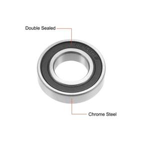 img 3 attached to Подшипник Uxcell 6901 2RS 12X24X6 мм Bearings