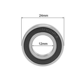 img 1 attached to Подшипник Uxcell 6901 2RS 12X24X6 мм Bearings