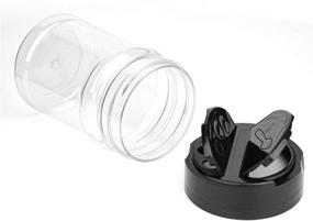 img 2 attached to Yesland 20 Pcs BPA-Free Plastic Spice Jars/Bottles, 5 Oz PET Spice Containers with Black Cap, Ideal for Spice, Herb, and Powder Storage