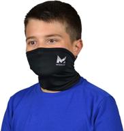 🧢 stay cool and stylish with mission cooling youth gaiter matrix men's accessories logo