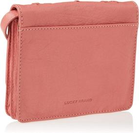 img 3 attached to Lucky Whipstitch Small Crossbody CORAL