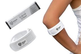 img 4 attached to 🎾 Whyte Lyon Tennis Elbow Strap - Support for Tendonitis, Tennis Elbow, and Golfers Elbow, Brace for Women Pain Relief and Enhanced Performance