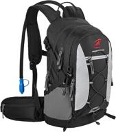 🦈 review: sharkmouth hydration pack backpack with 2.5l water bladder - stay hydrated on the go logo