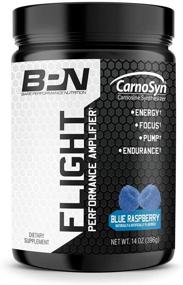 img 4 attached to 💪 Bare Performance Nutrition Flight Pre Workout - Boost Energy, Improve Focus & Endurance with Caffeine Anhydrous, DiCaffeine Malate & N-Acetyl Tyrosine (30 Servings, Blue Raspberry)