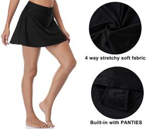 img 3 attached to 👙 Flaunt Your Style with BeautyIn Skirted Tankini Swimsuit Boardshorts for Women