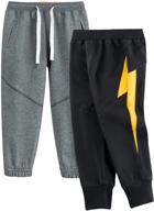 coralup drawstring sweatpants: dinosaur lightning boys' clothing for versatile pants logo