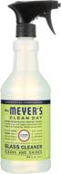 🍋 mrs. meyer's clean day biodegradable formula, lemon verbena scented mirror & window cleaner - ideal for indoor & outdoor glass surfaces - 24 fl oz logo