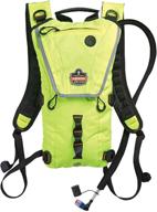 🥶 stay cool and visible with ergodyne chill-its 5156 premium lime hydration pack logo