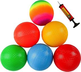 img 4 attached to 🏐 Ogrmar Playground Dodgeballs Kickball Schoolyard: Fun and Safe Outdoor Sports Equipment