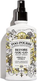 img 4 attached to 🚽 Улучшите свой опыт в ванной с Poo-Pourri - спрей для унитаза Before-You-Go с оригинальным цитрусовым ароматом (8 жидких унций)