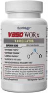 superior labs vasoworx® - nitric oxide supplement, extra strength - 1,600mg, 180 vegetable capsules - 7 powerful ingredients for increased energy, stamina, & circulatory support logo