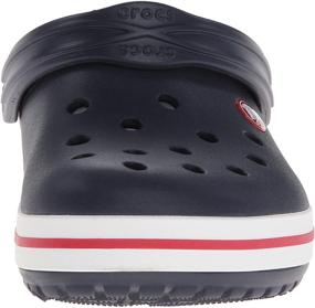 img 3 attached to Crocs 14433 Crocband X Clog Varsity Men's Shoes - Optimized for Mules & Clogs