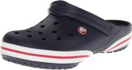 crocs 14433 crocband x clog varsity men's shoes - optimized for mules & clogs logo