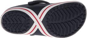 img 1 attached to Crocs 14433 Crocband X Clog Varsity Men's Shoes - Optimized for Mules & Clogs