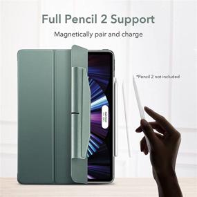 img 2 attached to ESR Trifold Case Compatible With IPad Pro 11 Inch 2021 (3Rd Generation) Tablet Accessories