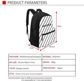 img 3 attached to BIGCARJOB Backpack Bookbag Outdoor Rucksacks Backpacks for Kids' Backpacks