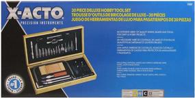 img 1 attached to 🔪 X-Acto X5087 X-ACTO Hobbytool Set: Deluxe 30-Piece Kit for Arts, Crafts, and Pumpkin Carving